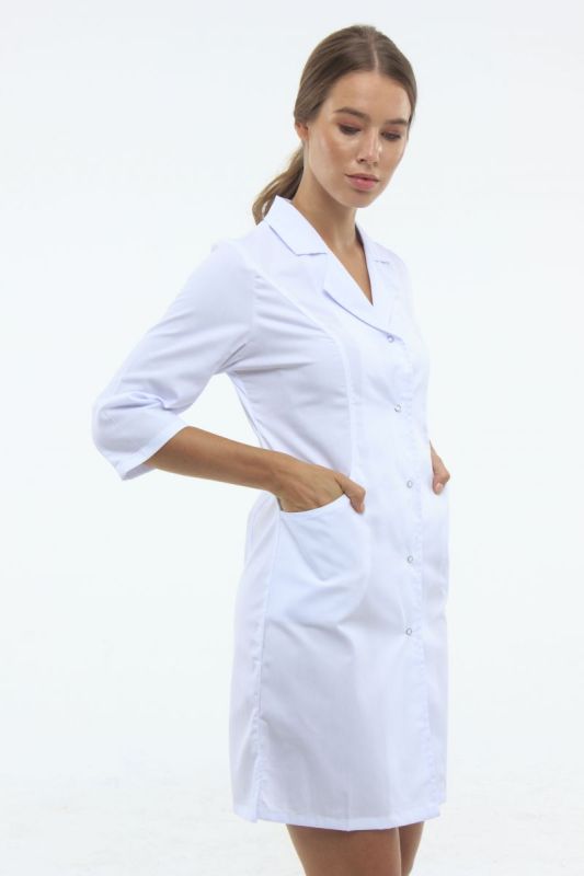 Медичний халат 126 колір білий