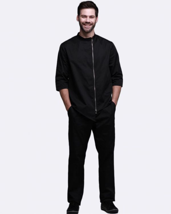 Медичний костюм 20885 колір чорний