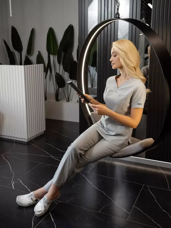 Тоні  Медичний Костюм колір туман