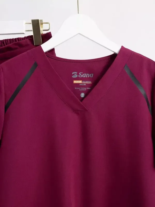 Амур Медичний Костюм колір рубін