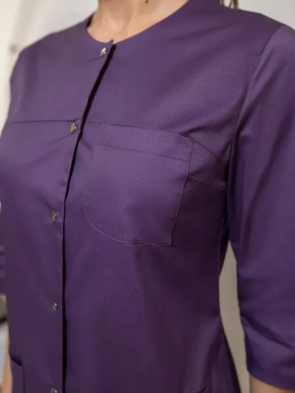 Шанель New Жіночий Медичний Костюм фіолетовий