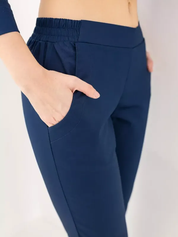 Ясмін  Медичний Костюм колір темнол синій