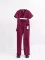Амур Медичний Костюм колір рубін