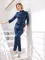 Ясмін  Медичний Костюм колір темнол синій