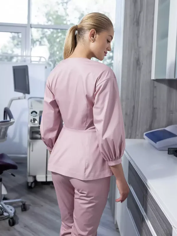 Міура  Медичний Костюм на Запах колір пудра