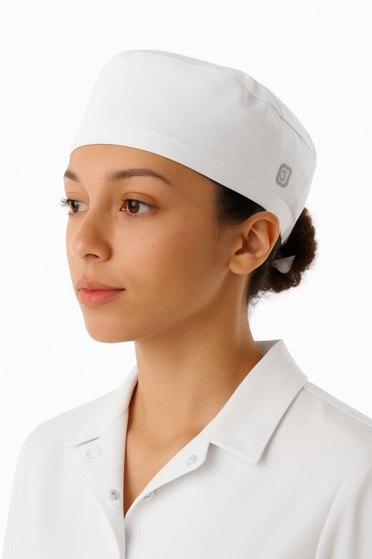Шапка Хелсі  Медична колір білий