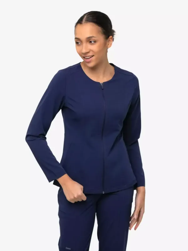 Жіночий медичний костюм Дафі колір неві