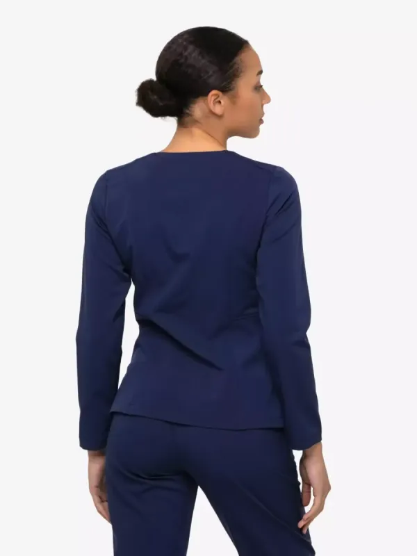 Жіночий медичний костюм Дафі колір неві