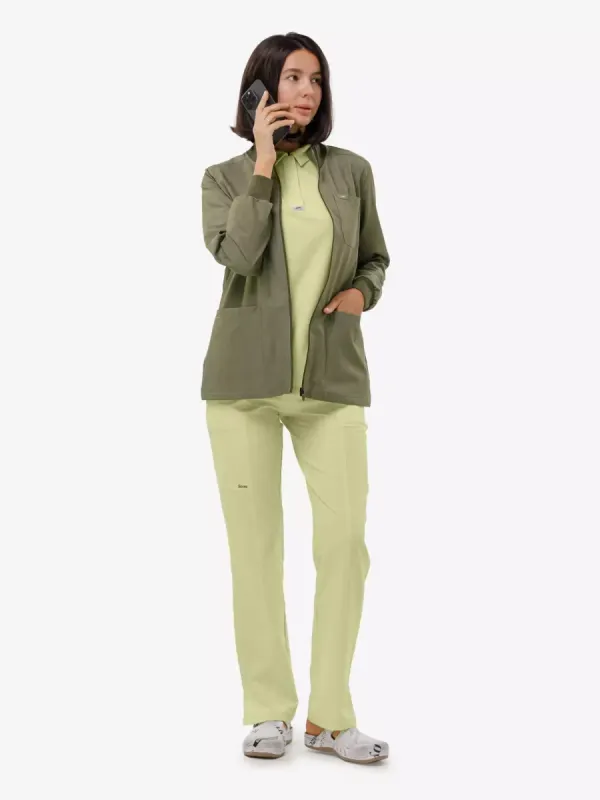 Медді Жіноче Медичне Поло колір лимон