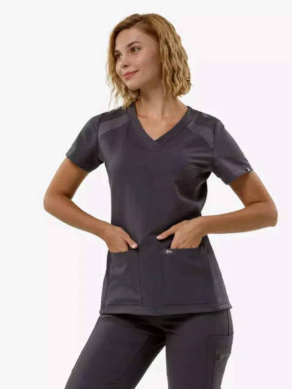 Шеллі Жіночий Медичний Костюм графіт